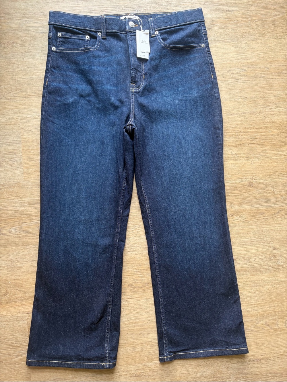 NWT Spanx Shaping Jeans | Dark Wash | Core Shaping Panel | Straight Leg